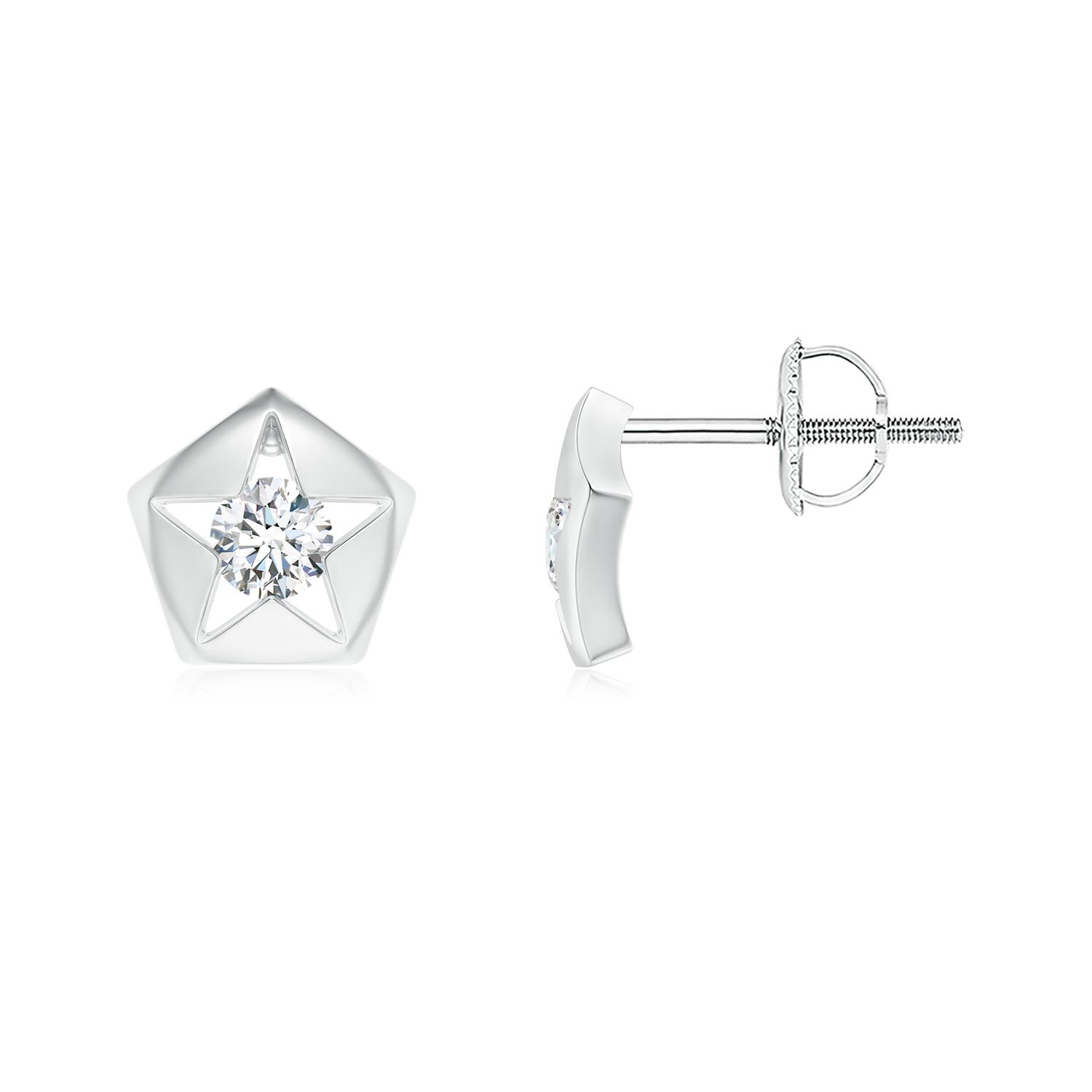 G, VS2 / 0.19 CT / 14 KT White Gold