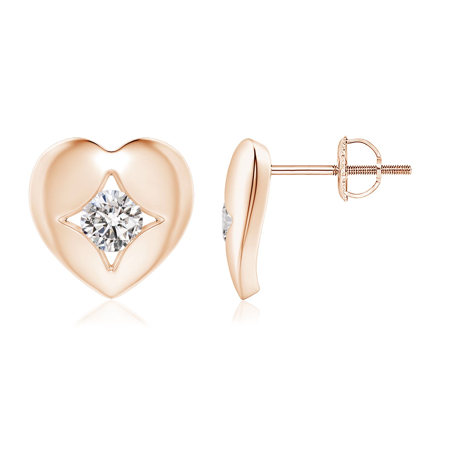 I-J, I1-I2 / 0.32 CT / 14 KT Rose Gold