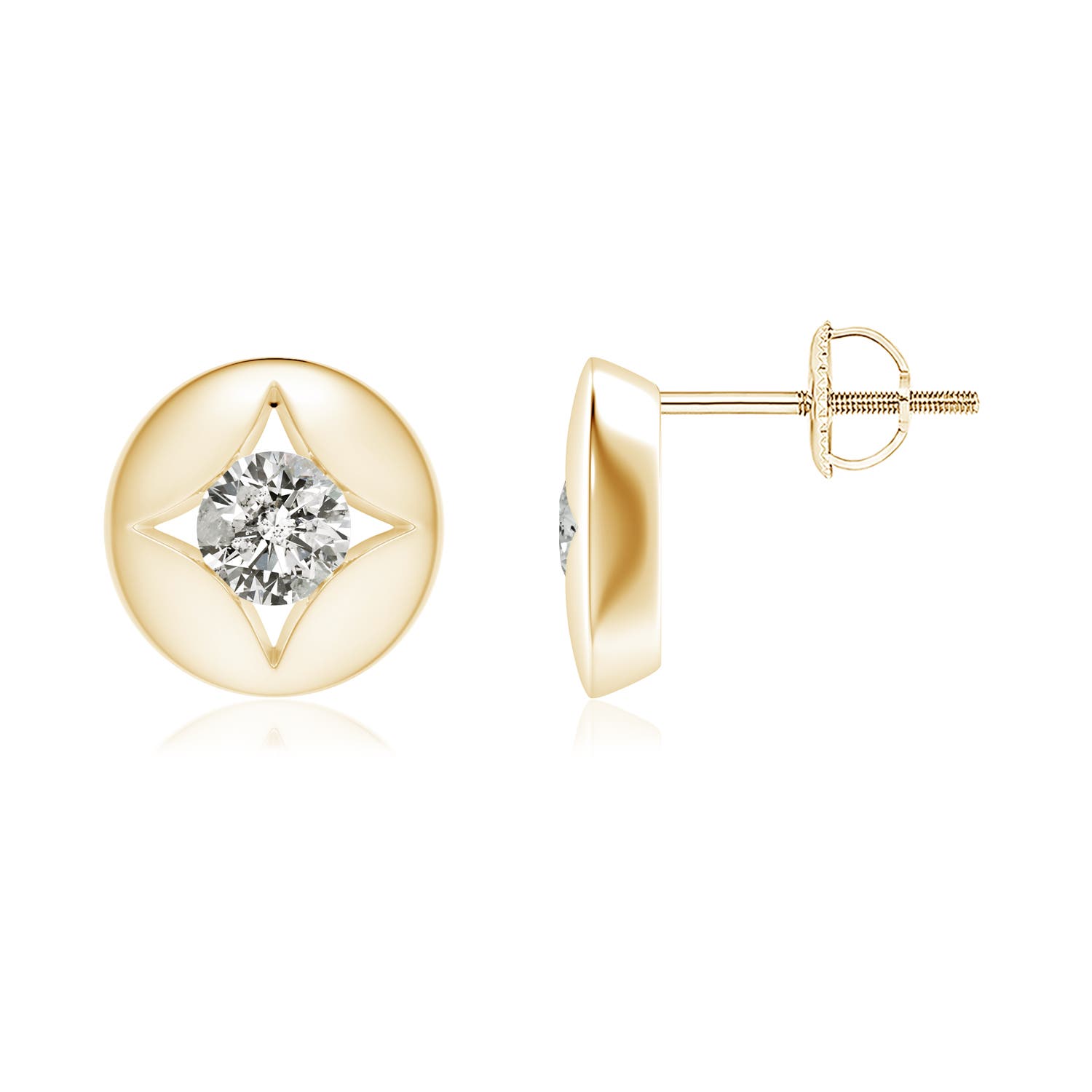 K, I3 / 0.5 CT / 14 KT Yellow Gold