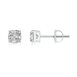 Cushion Diamond Earrings