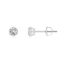 Fashion Studs White Gold Diamond Jewelry