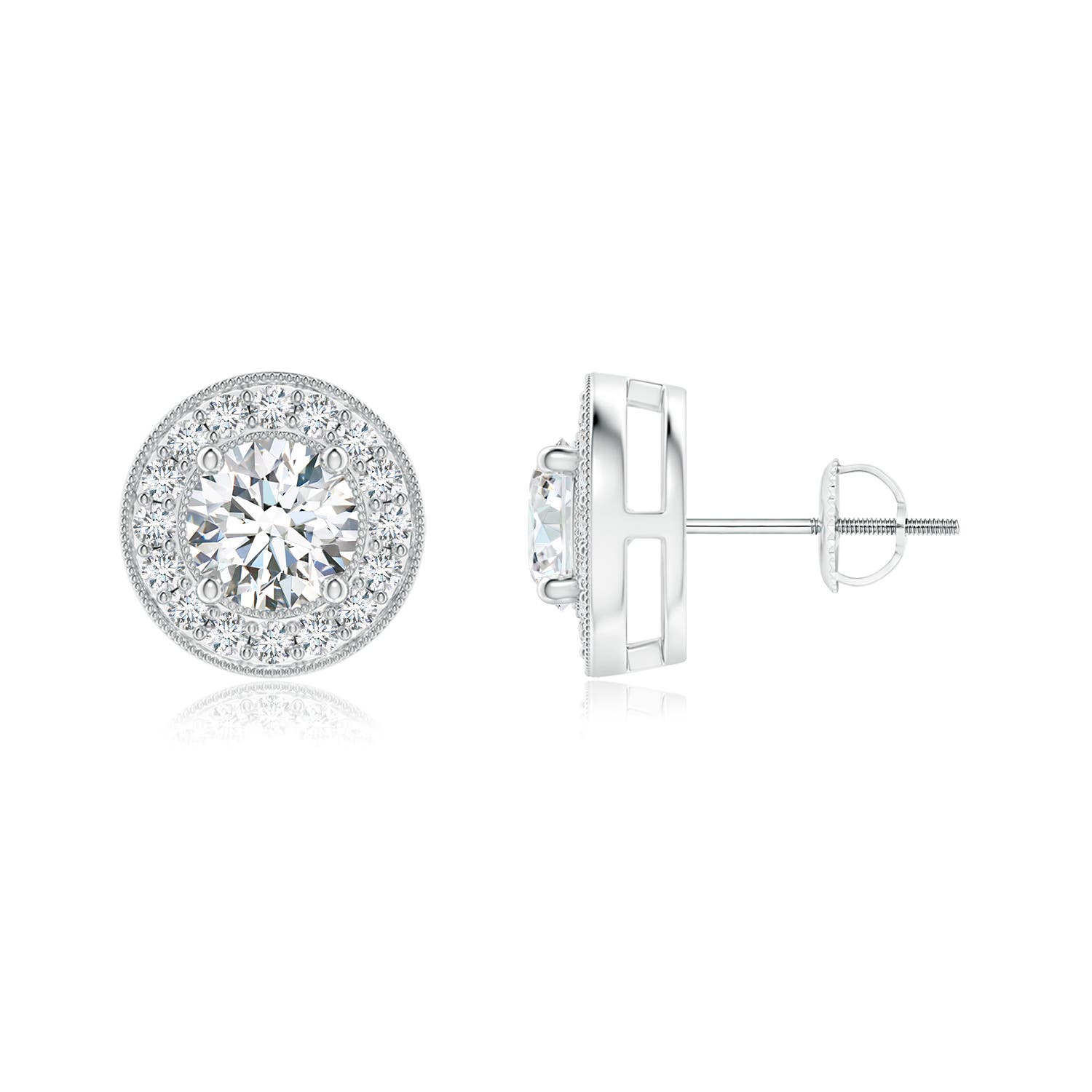 F-G, VS / 0.99 CT / 14 KT White Gold