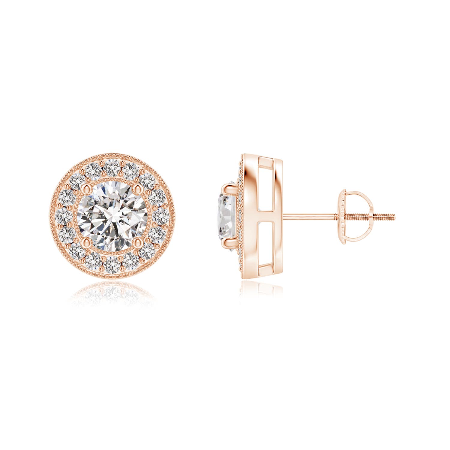 I-J, I1-I2 / 0.99 CT / 14 KT Rose Gold