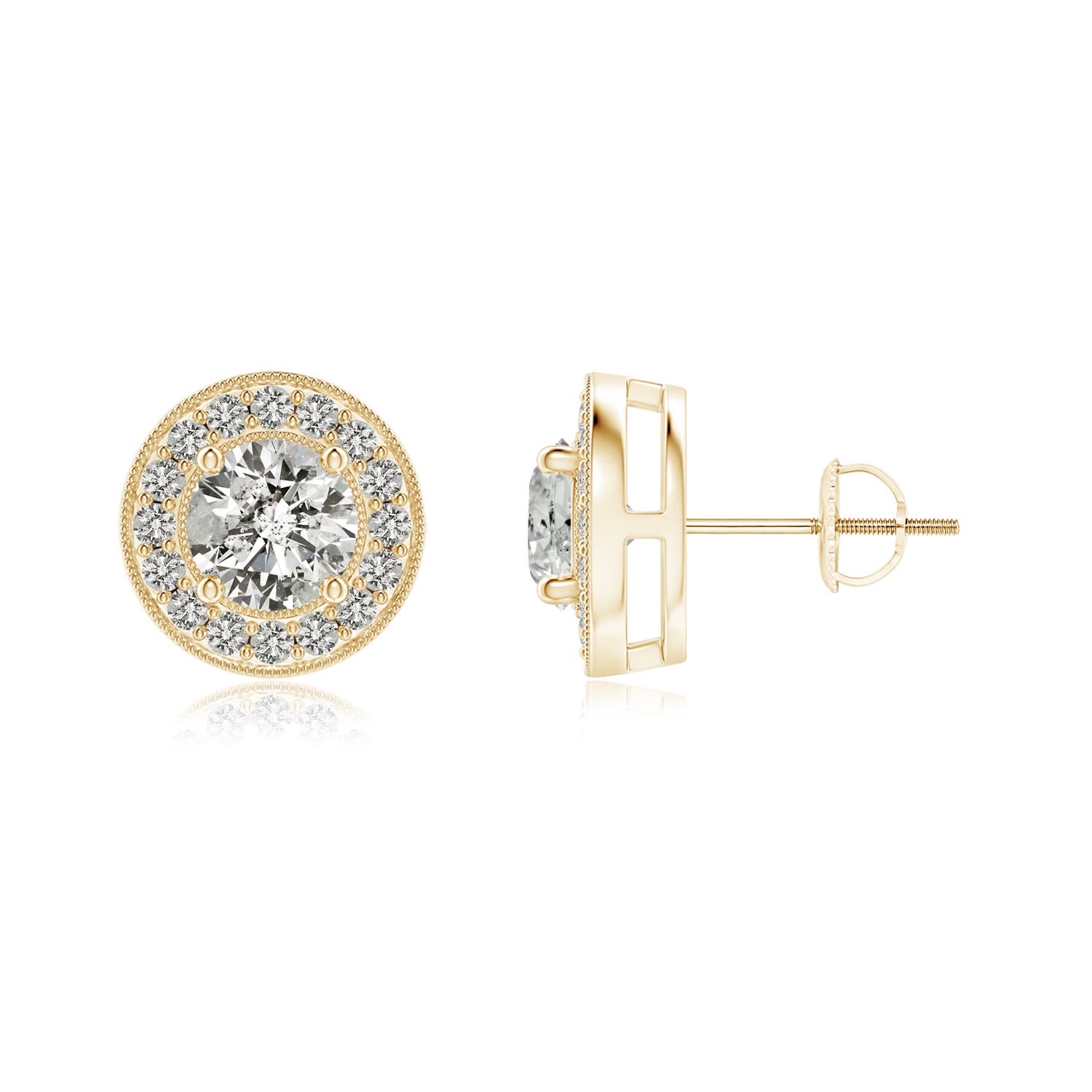 K, I3 / 0.99 CT / 14 KT Yellow Gold