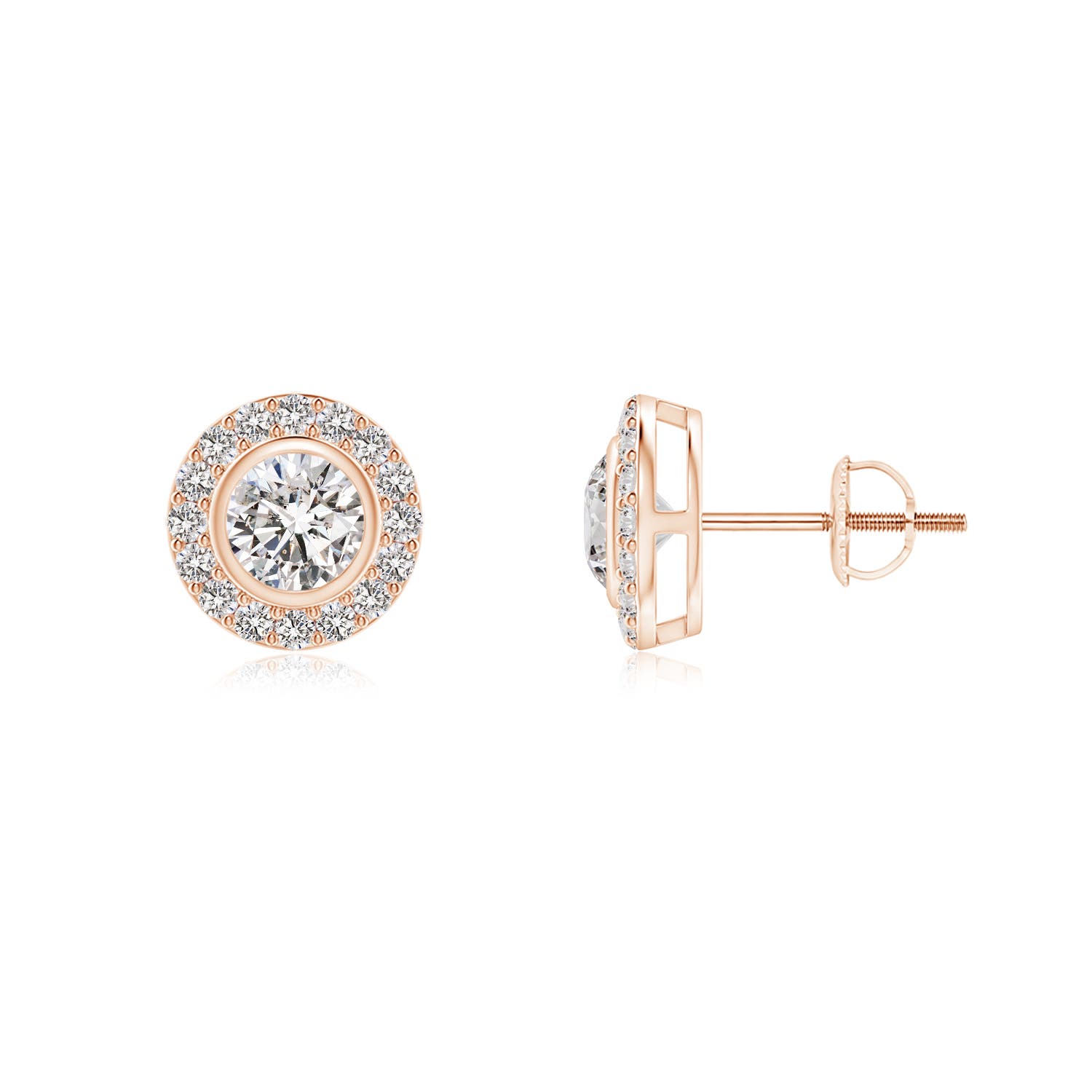 I-J, I1-I2 / 0.52 CT / 14 KT Rose Gold