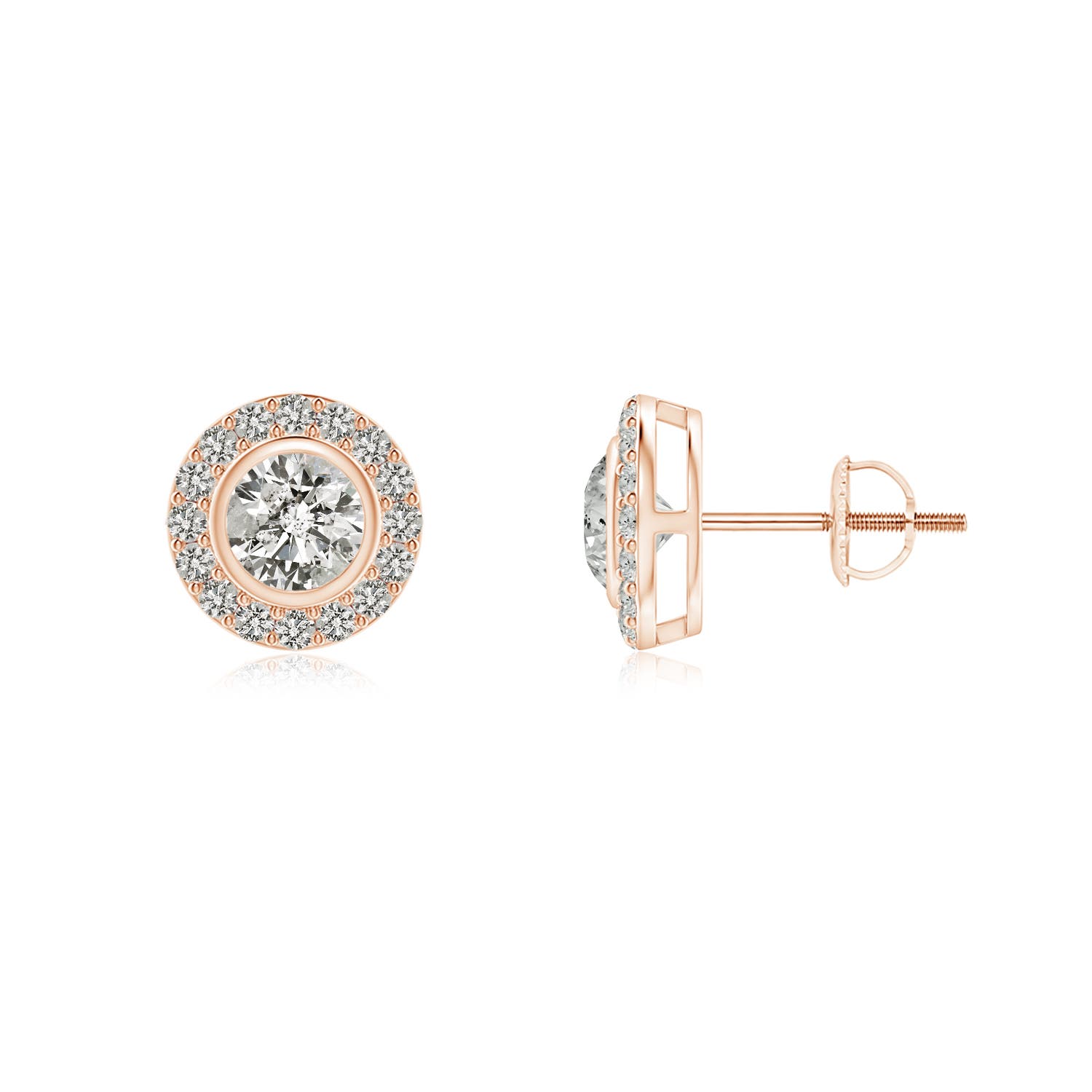 K, I3 / 0.52 CT / 14 KT Rose Gold