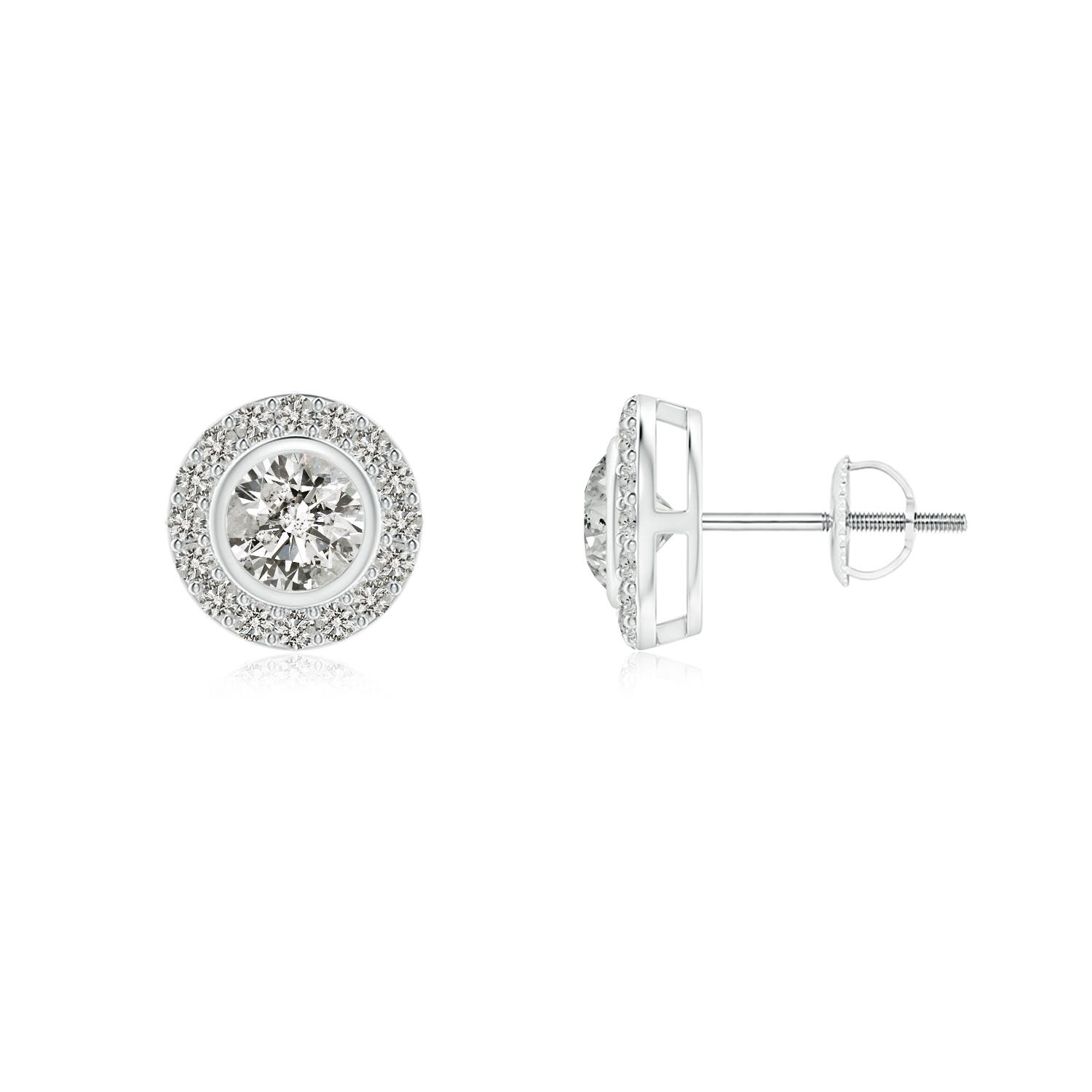 K, I3 / 0.52 CT / 14 KT White Gold