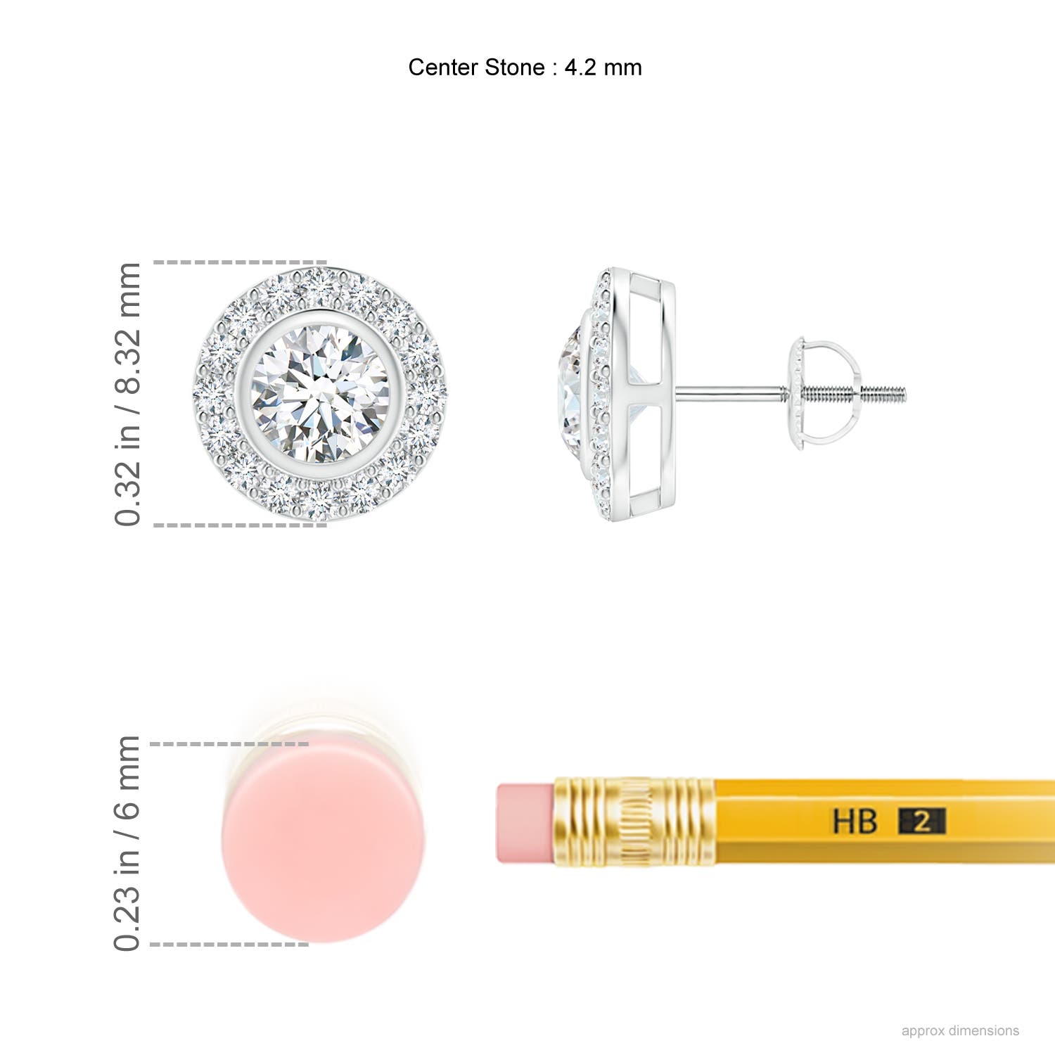 G, VS2 / 0.86 CT / 14 KT White Gold