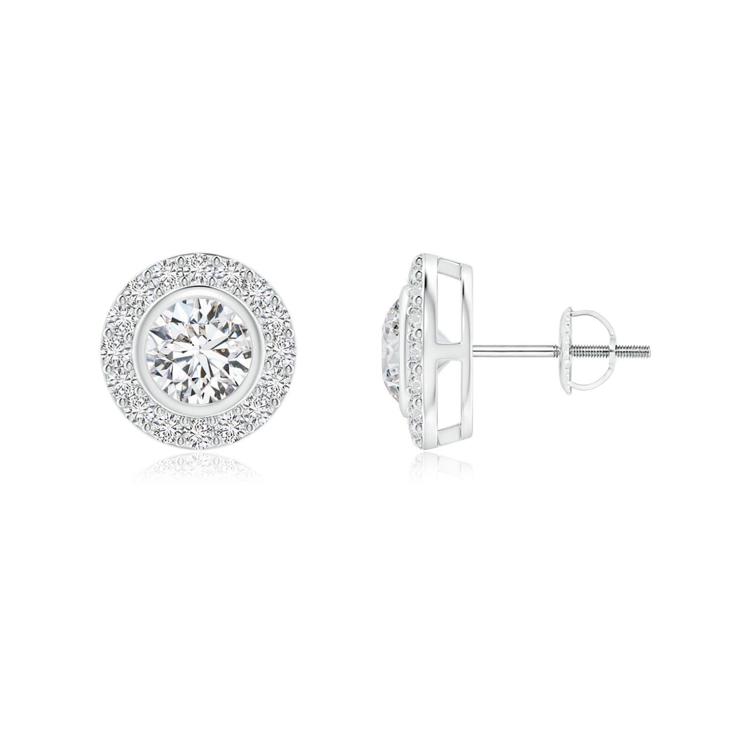 H, SI2 / 0.86 CT / 14 KT White Gold