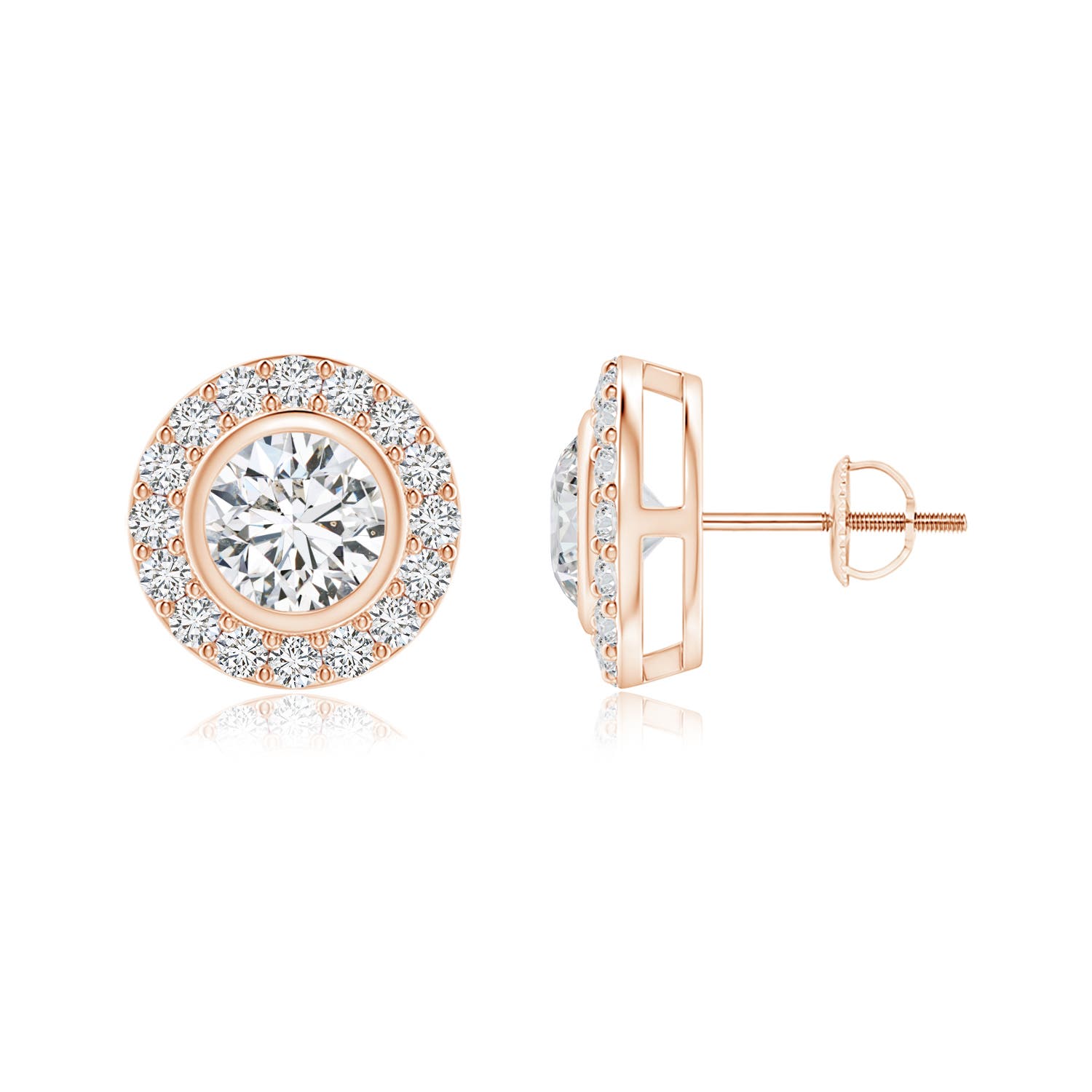 H, SI2 / 1.15 CT / 14 KT Rose Gold