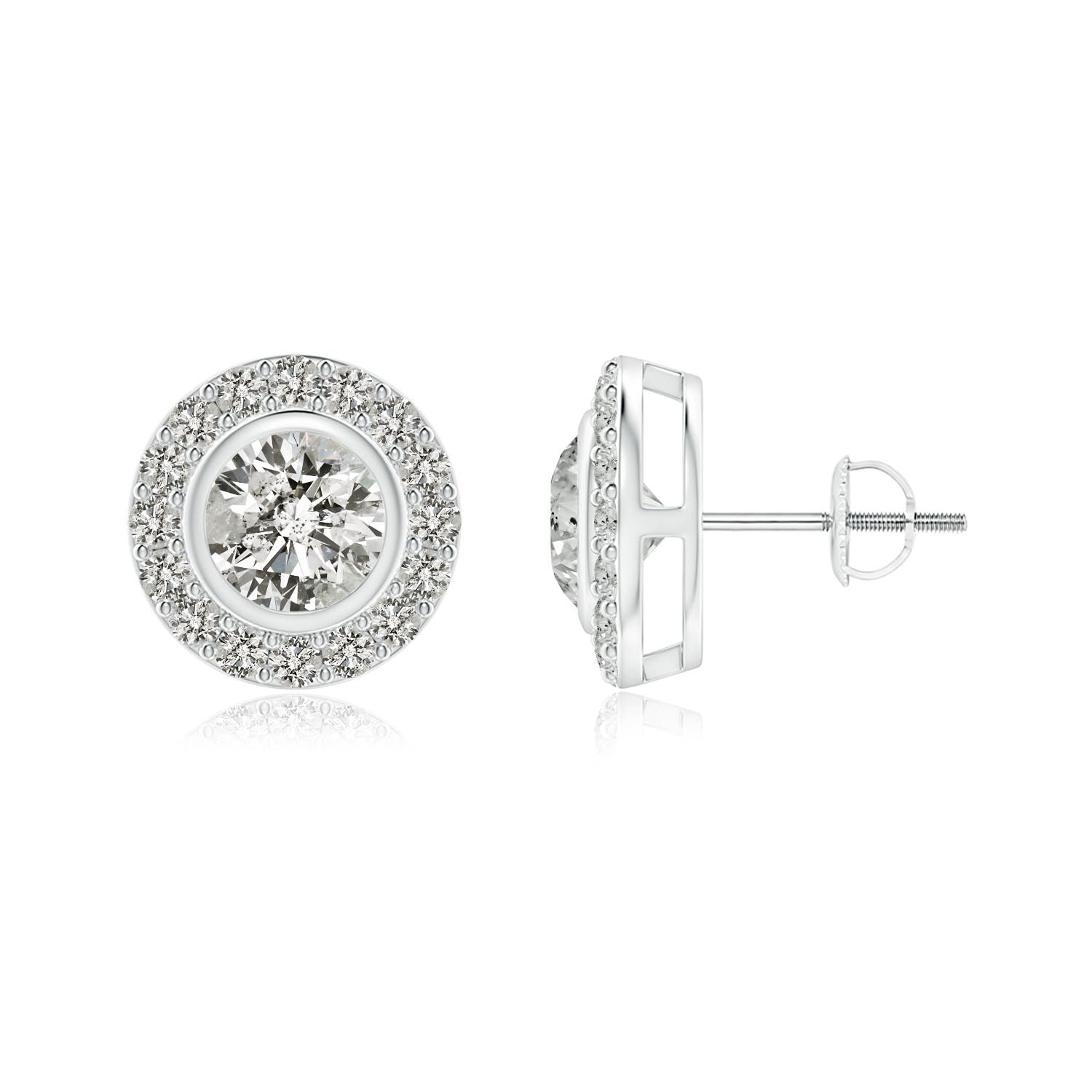 K, I3 / 1.15 CT / 14 KT White Gold