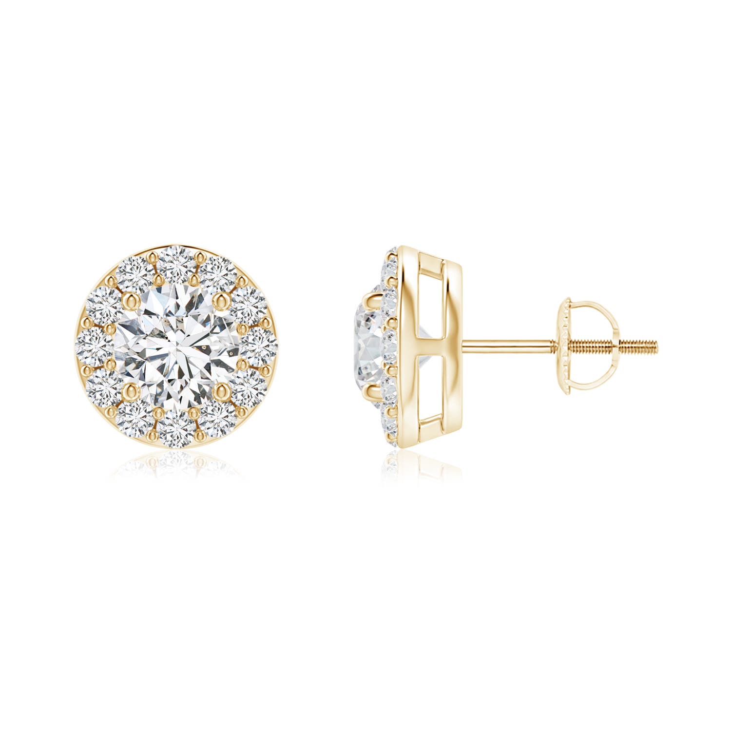 H, SI2 / 0.89 CT / 14 KT Yellow Gold