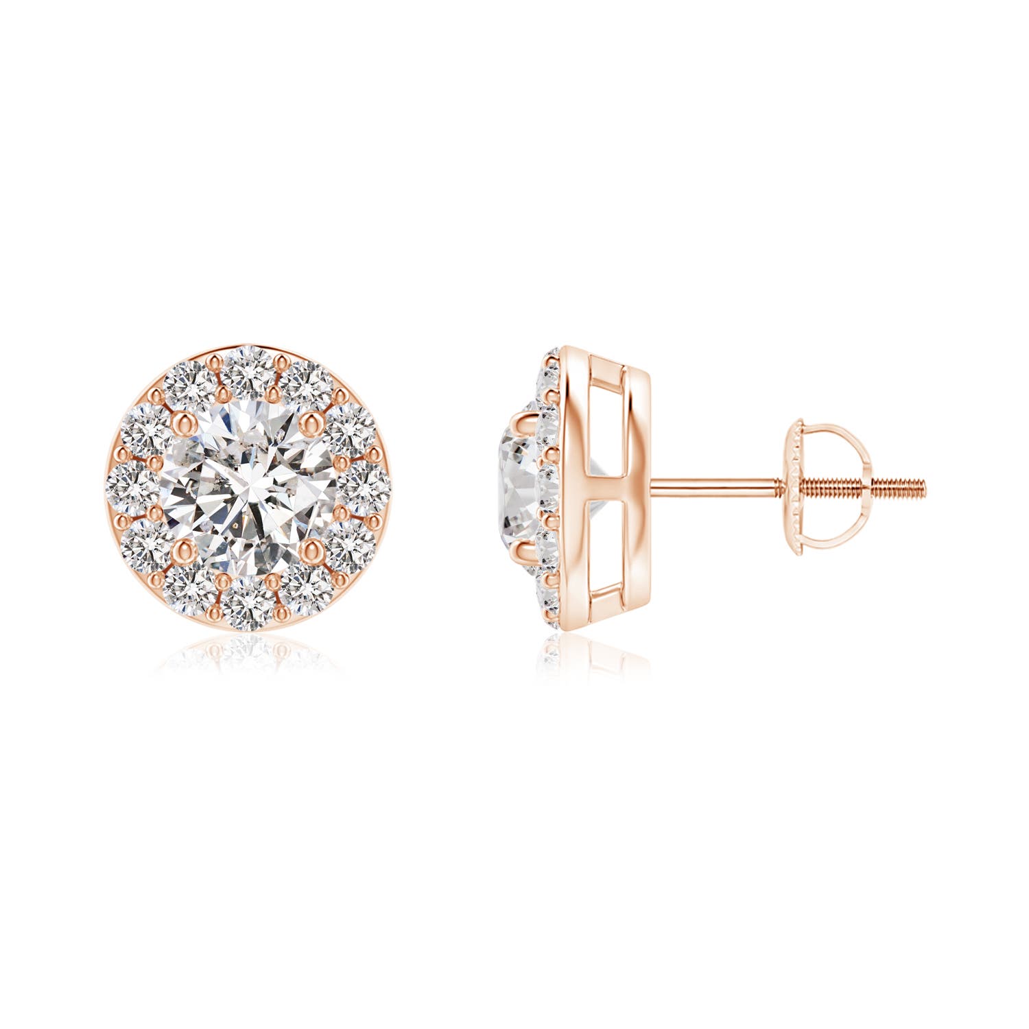 I-J, I1-I2 / 0.89 CT / 14 KT Rose Gold