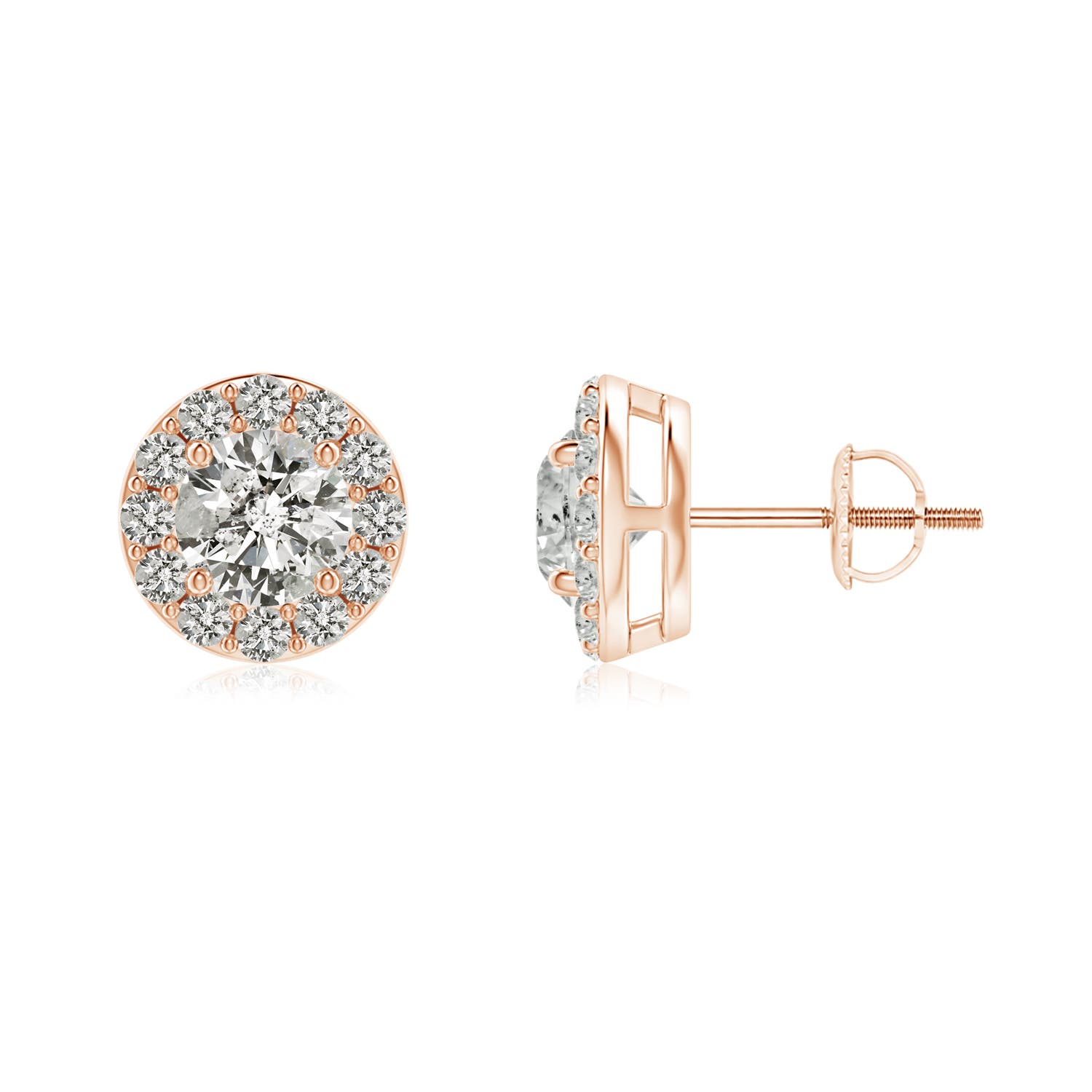 K, I3 / 0.65 CT / 14 KT Rose Gold