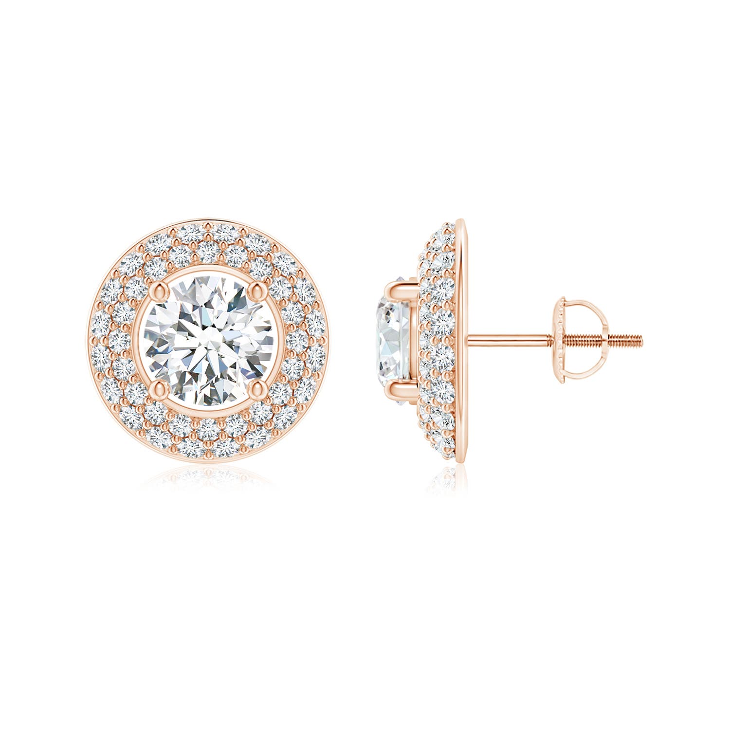 G, VS2 / 1.18 CT / 14 KT Rose Gold