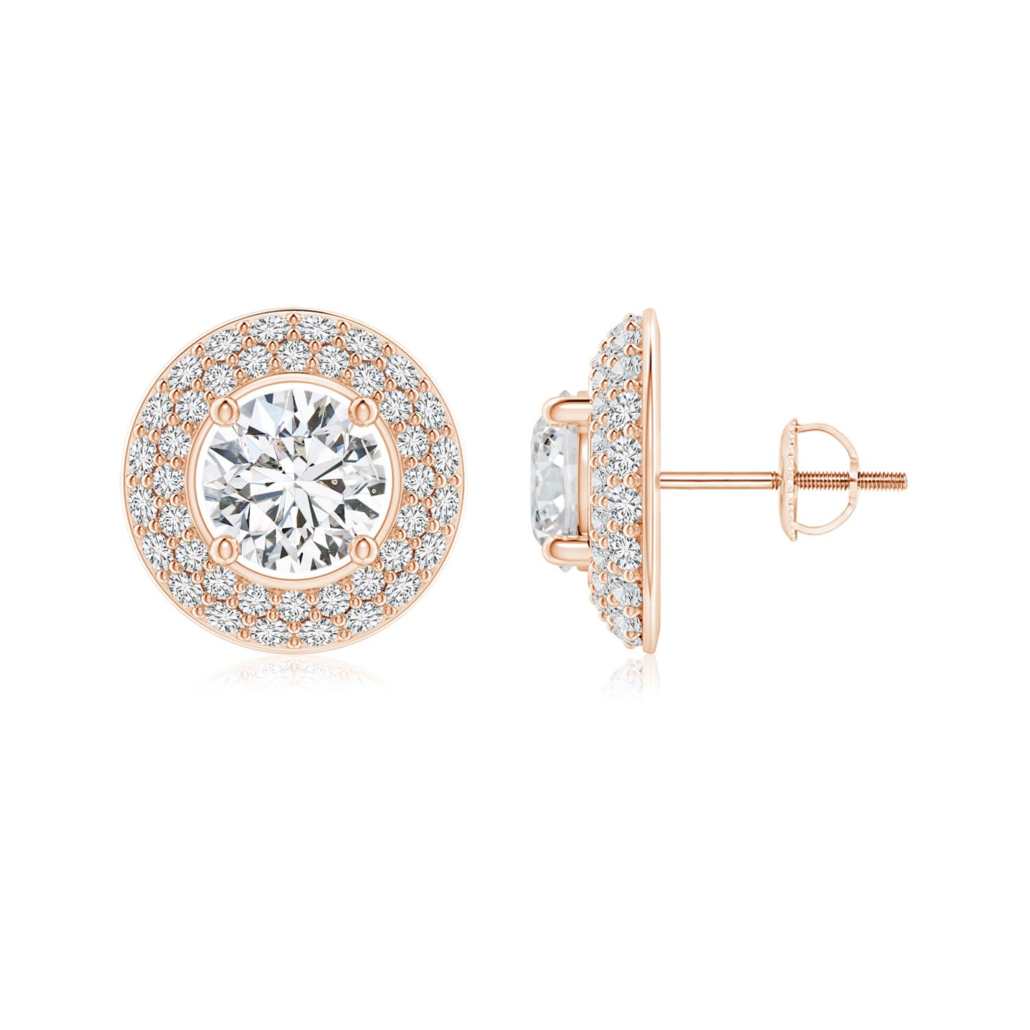 H, SI2 / 1.18 CT / 14 KT Rose Gold