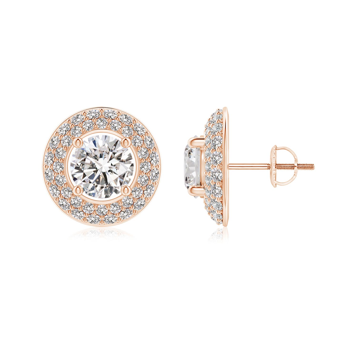 I-J, I1-I2 / 1.18 CT / 14 KT Rose Gold