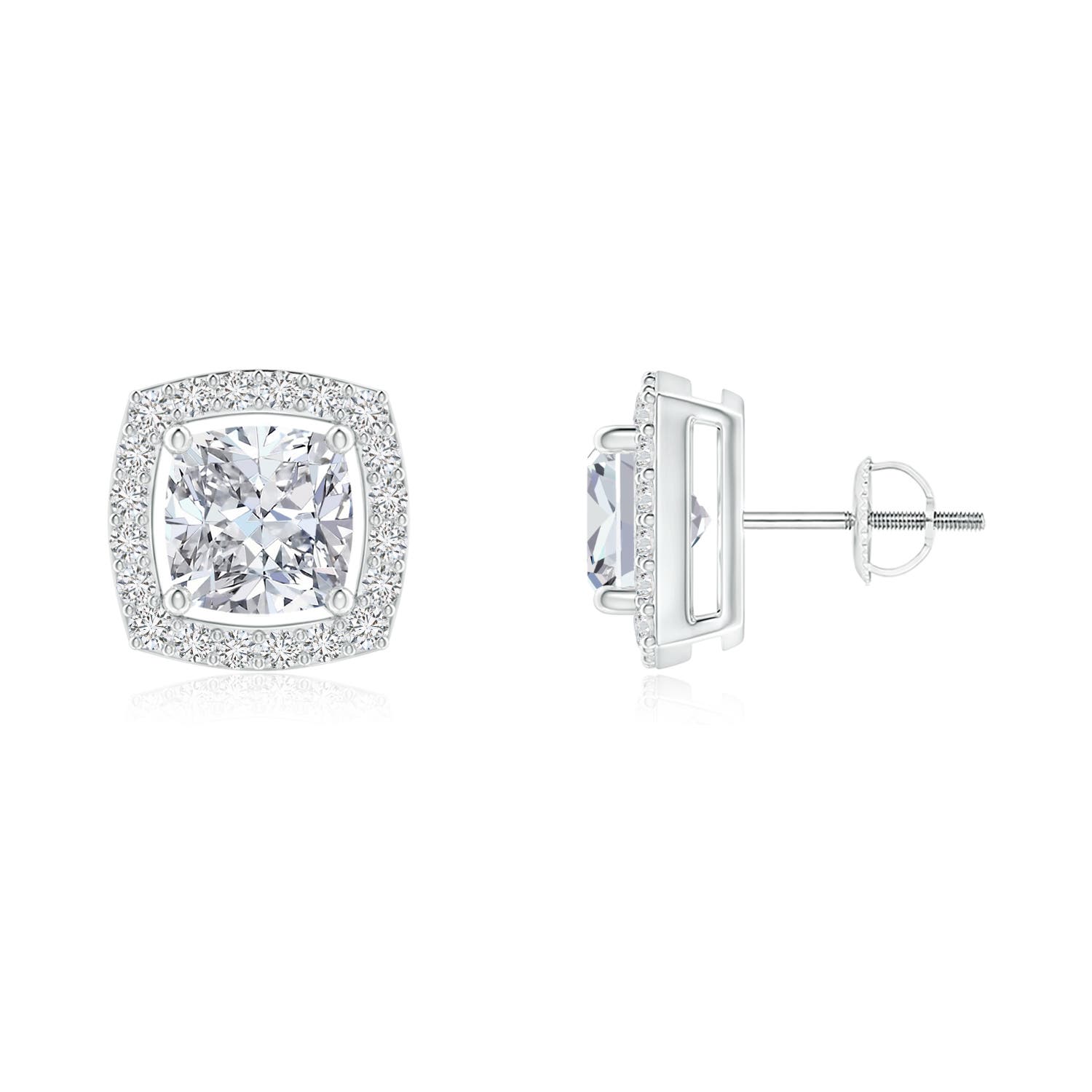 Floating Diamond Line Earrings | Diamond Earrings | Diamond Jewelry NYC