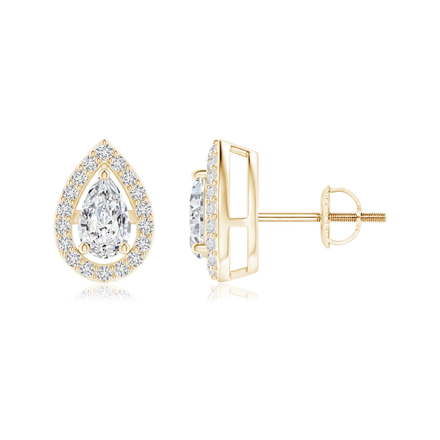 H, SI2 / 0.53 CT / 14 KT Yellow Gold