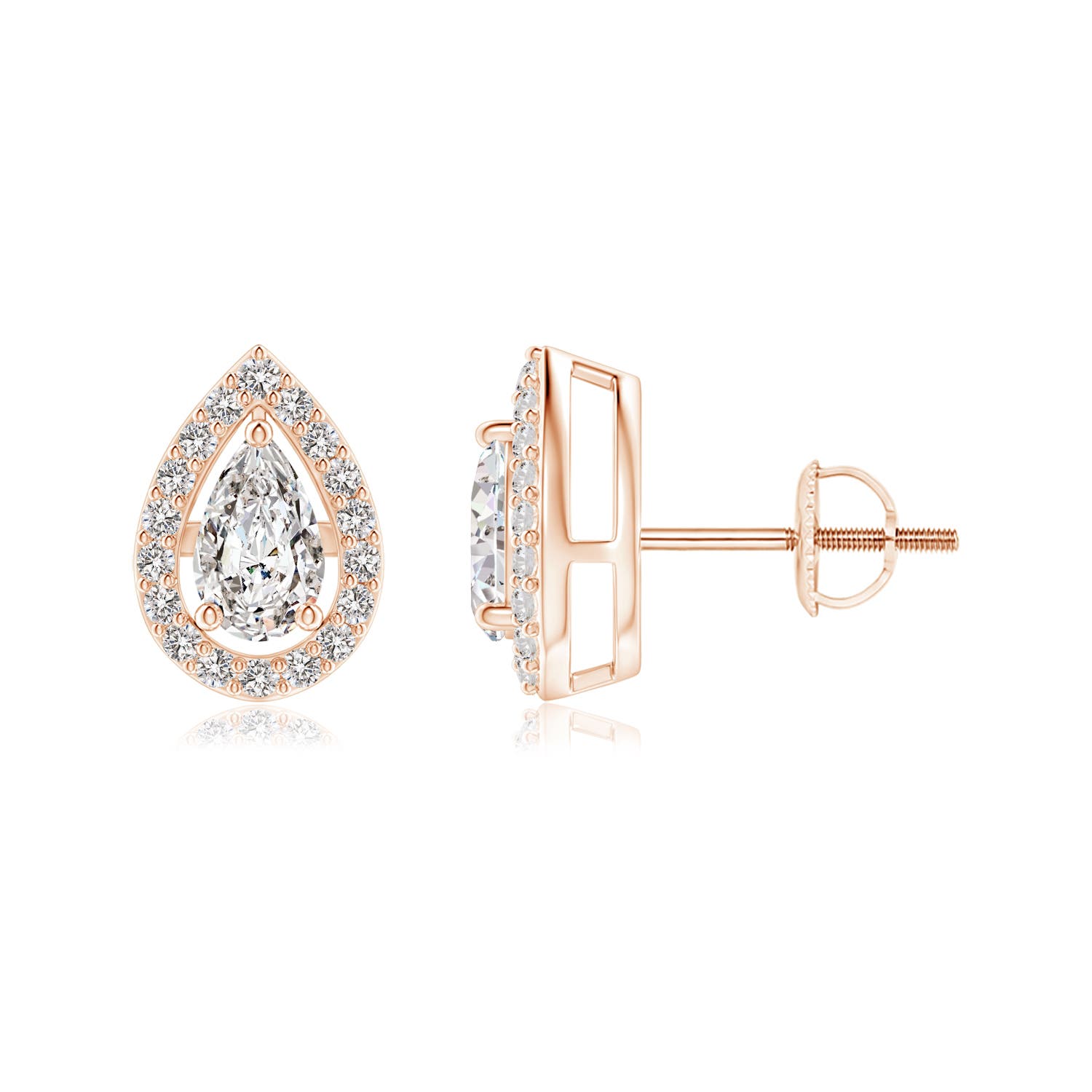 I-J, I1-I2 / 0.53 CT / 14 KT Rose Gold