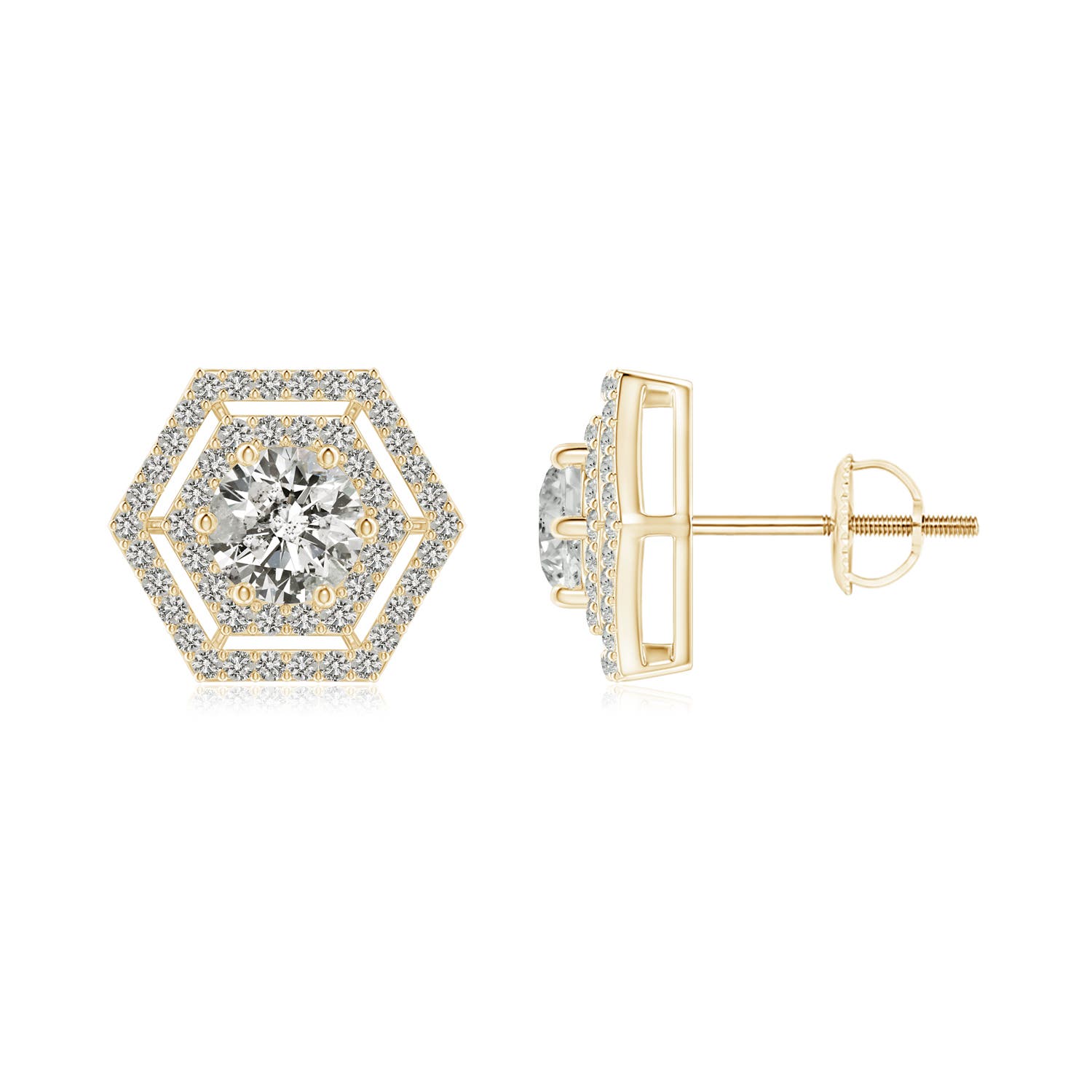 K, I3 / 1.21 CT / 14 KT Yellow Gold