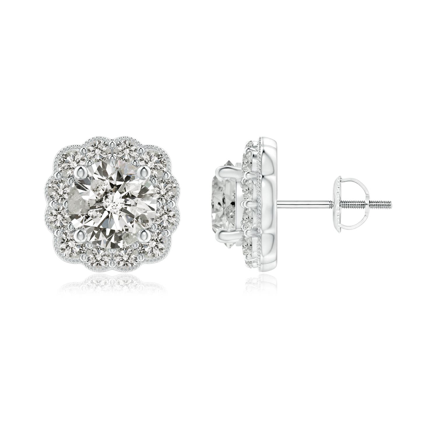 K, I3 / 0.99 CT / 14 KT White Gold