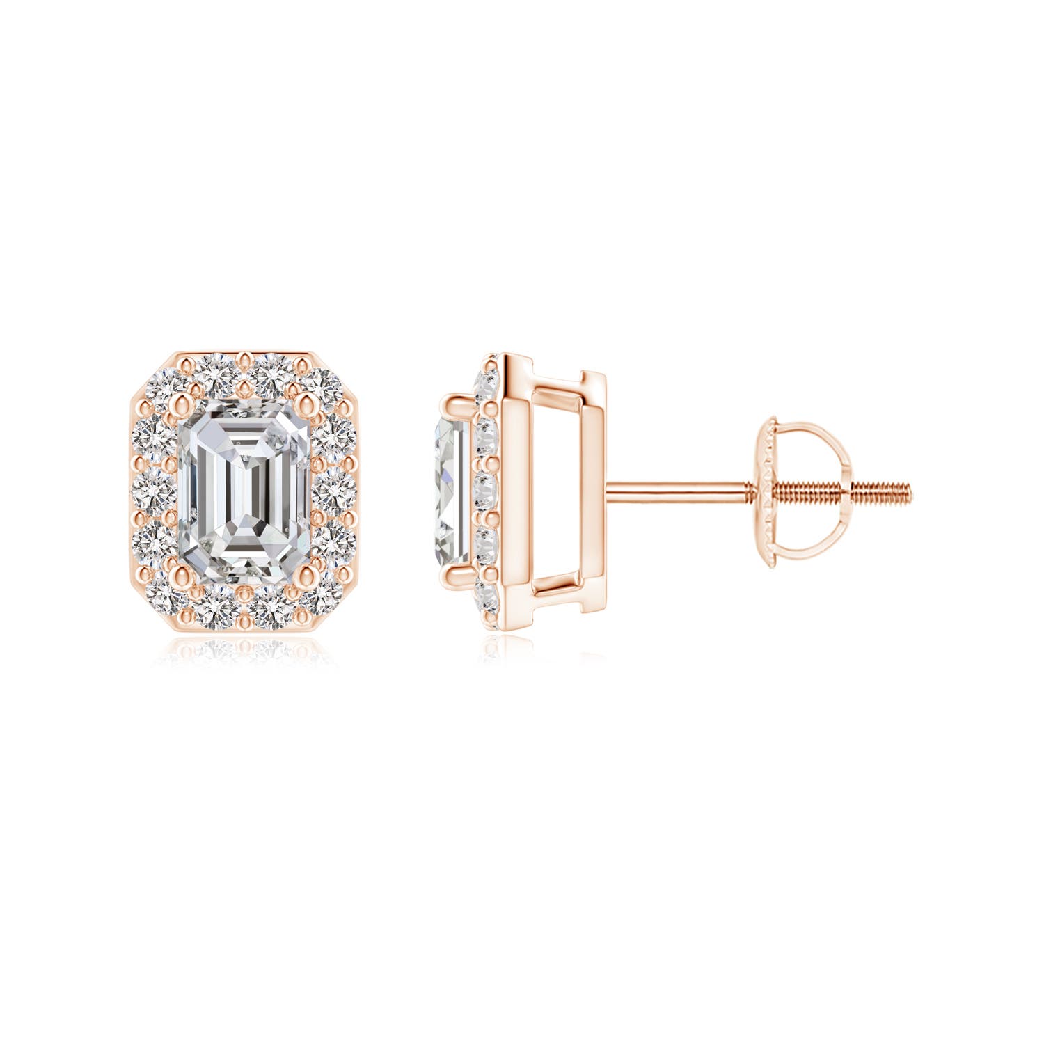 I-J, I1-I2 / 0.57 CT / 14 KT Rose Gold