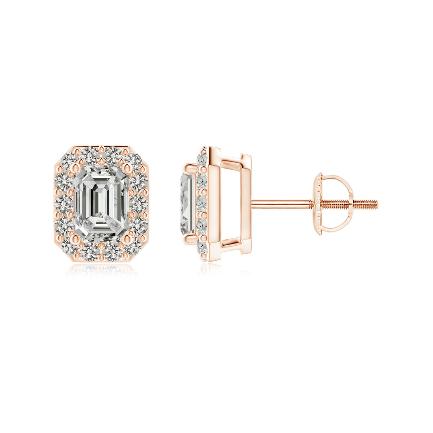 K, I3 / 0.57 CT / 14 KT Rose Gold