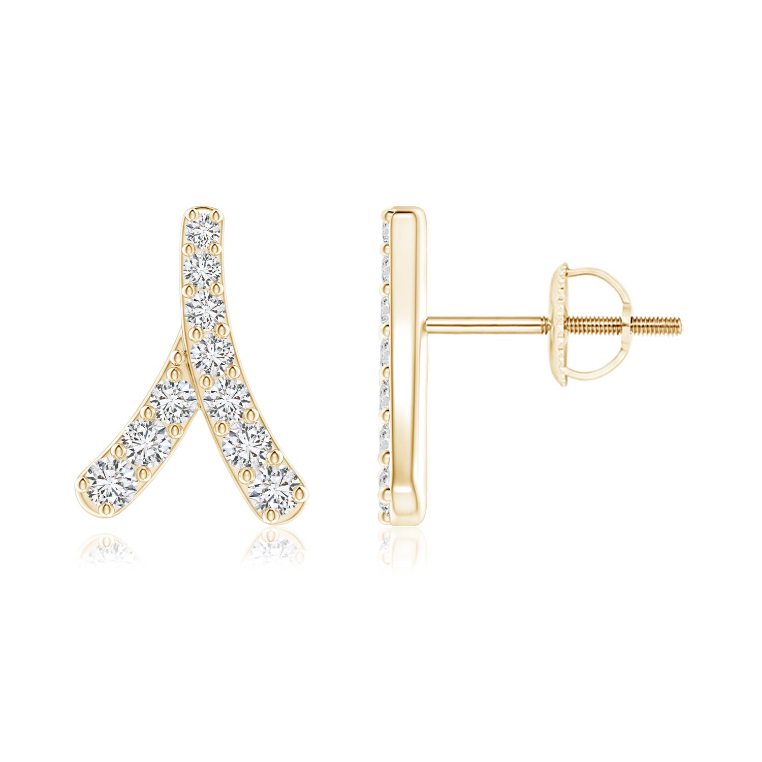 H, SI2 / 0.34 CT / 14 KT Yellow Gold