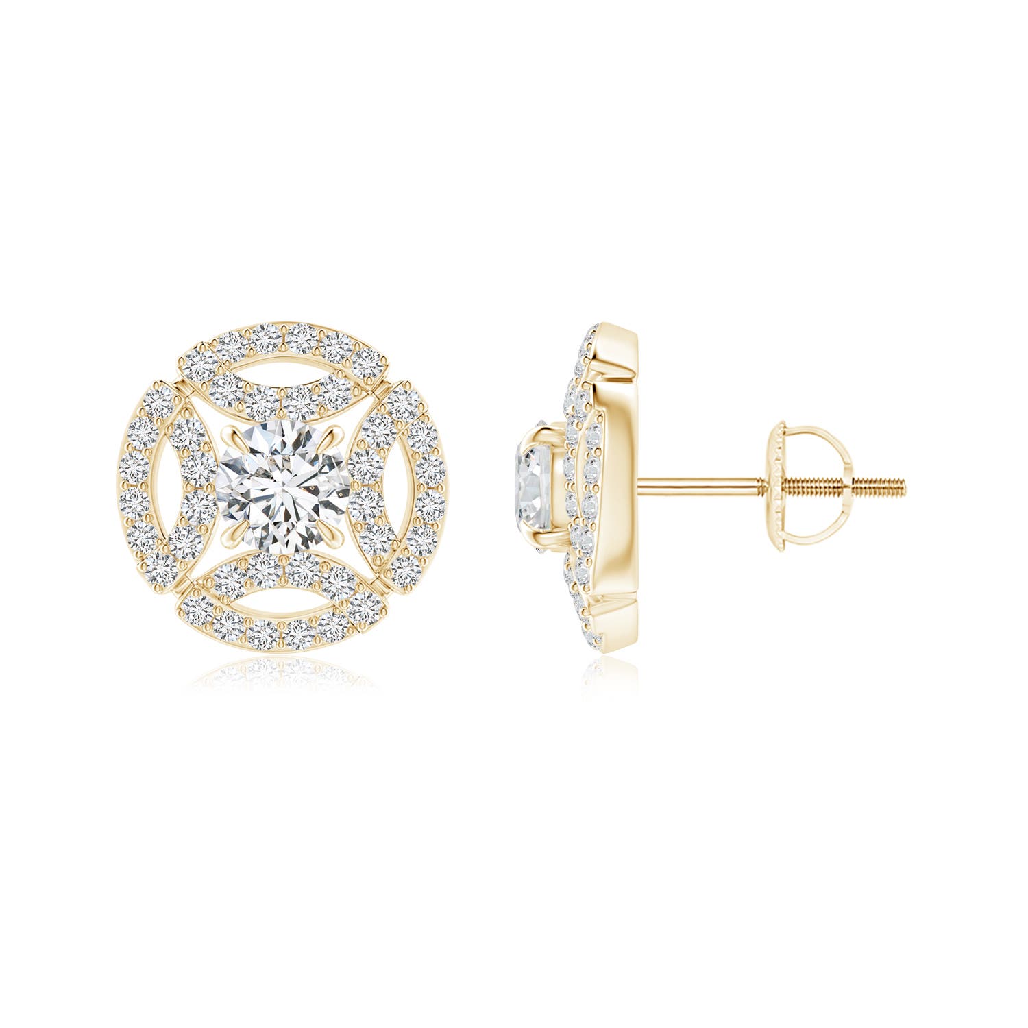 H, SI2 / 0.82 CT / 14 KT Yellow Gold