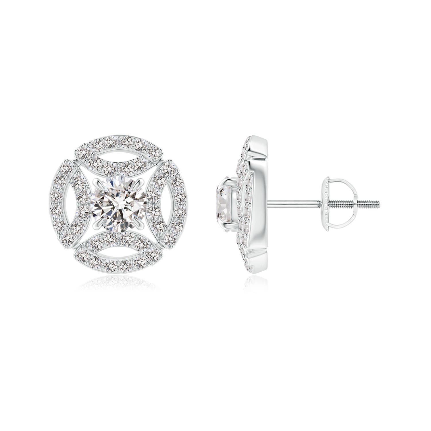 I-J, I1-I2 / 0.82 CT / 14 KT White Gold