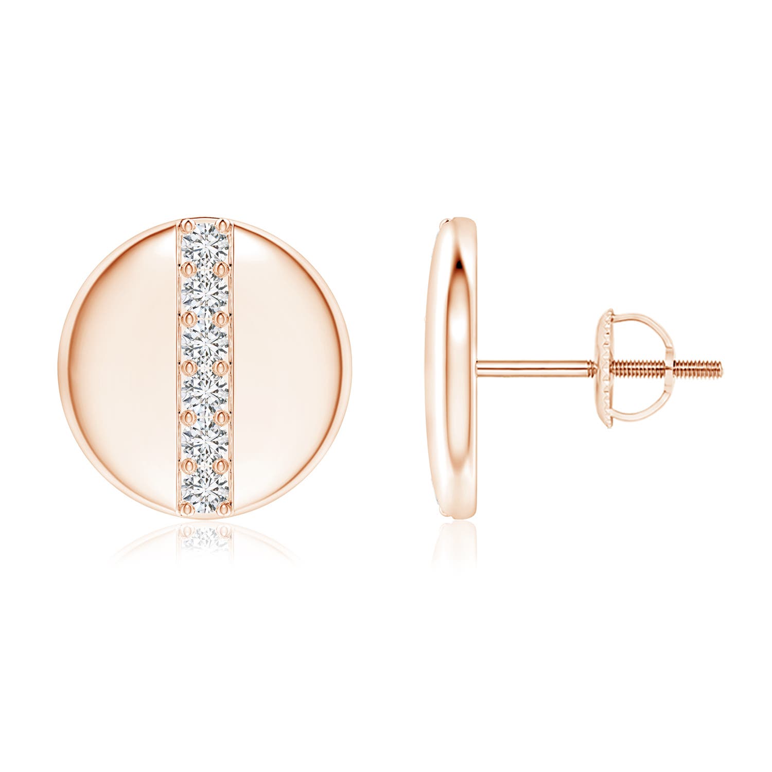 H, SI2 / 0.25 CT / 14 KT Rose Gold