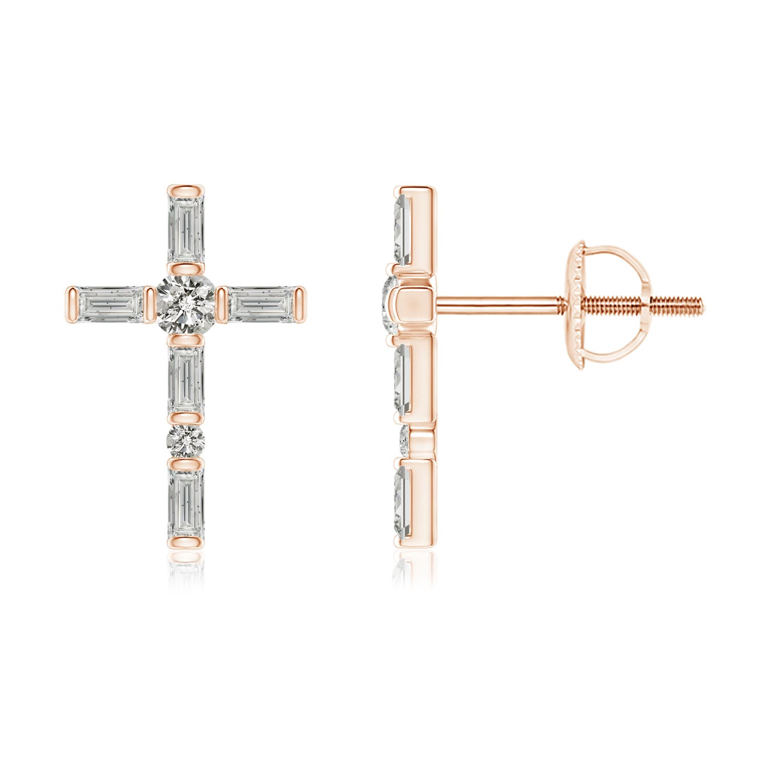 K, I3 / 0.59 CT / 14 KT Rose Gold