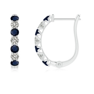 Round A Blue Sapphire