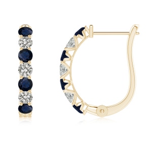 Round A Blue Sapphire