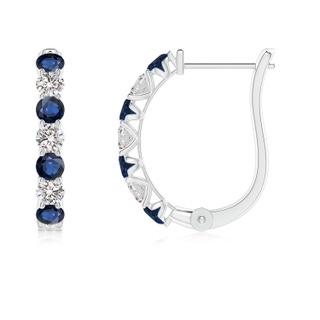 Round AA Blue Sapphire