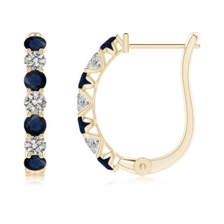 Round A Blue Sapphire