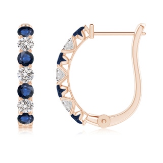 Round AA Blue Sapphire