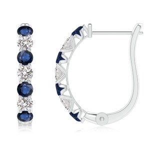 Round AA Blue Sapphire