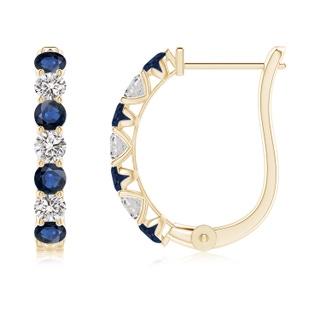 Round AA Blue Sapphire