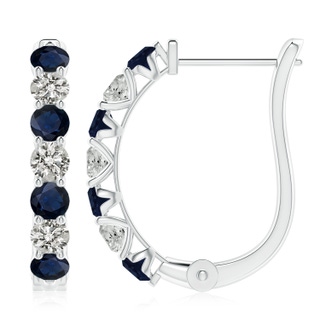 Round A Blue Sapphire