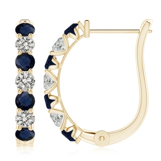Round A Blue Sapphire