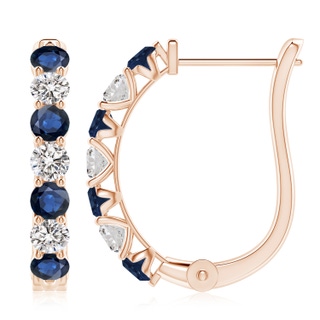 Round AA Blue Sapphire