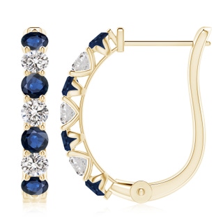 Round AA Blue Sapphire