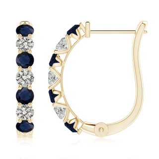 Round A Blue Sapphire