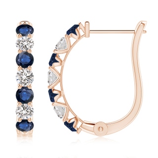 Round AA Blue Sapphire