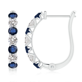 Round AA Blue Sapphire