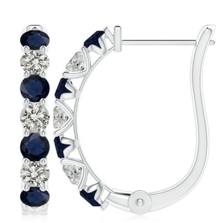 Round A Blue Sapphire
