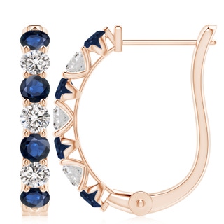 Round AA Blue Sapphire