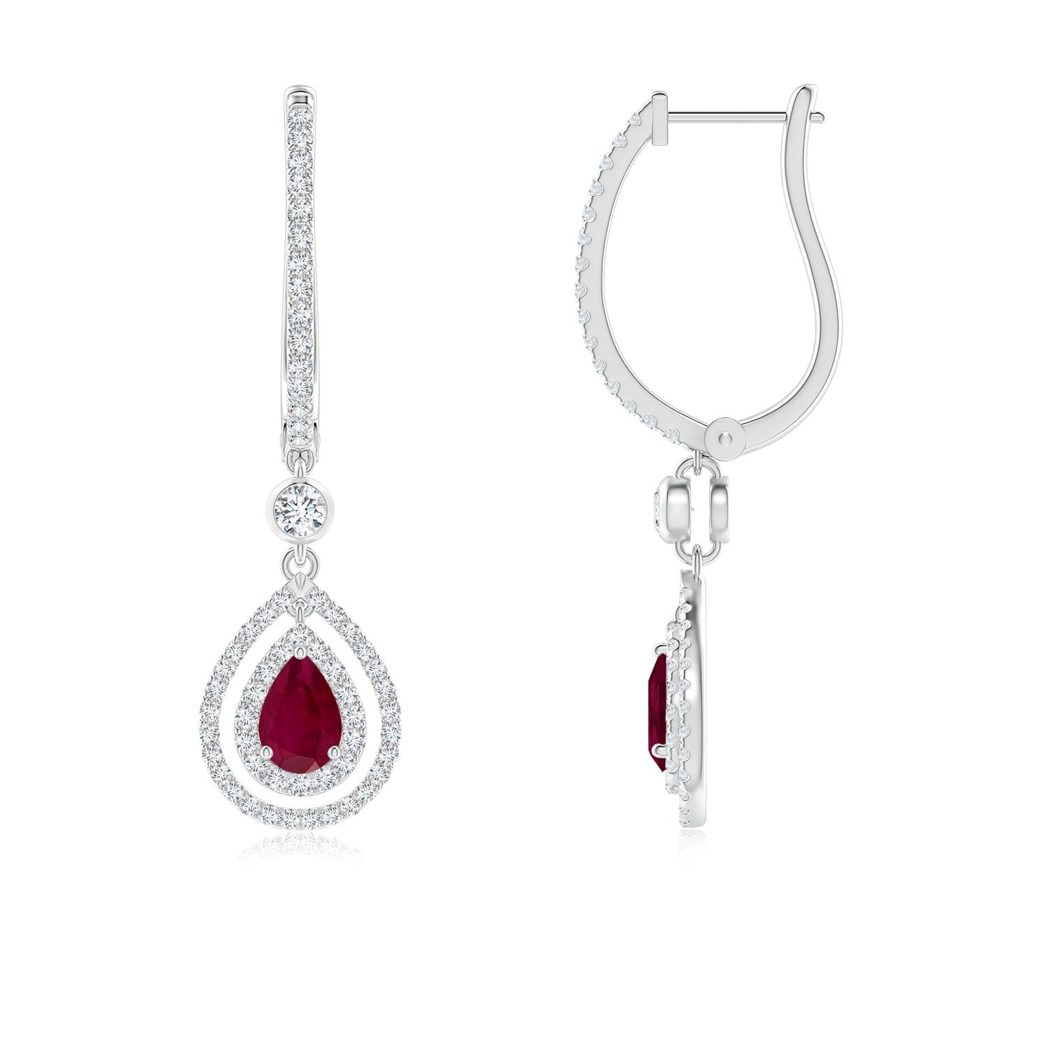 A - Ruby / 1.62 CT / 14 KT White Gold